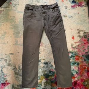 Gray khaki pants